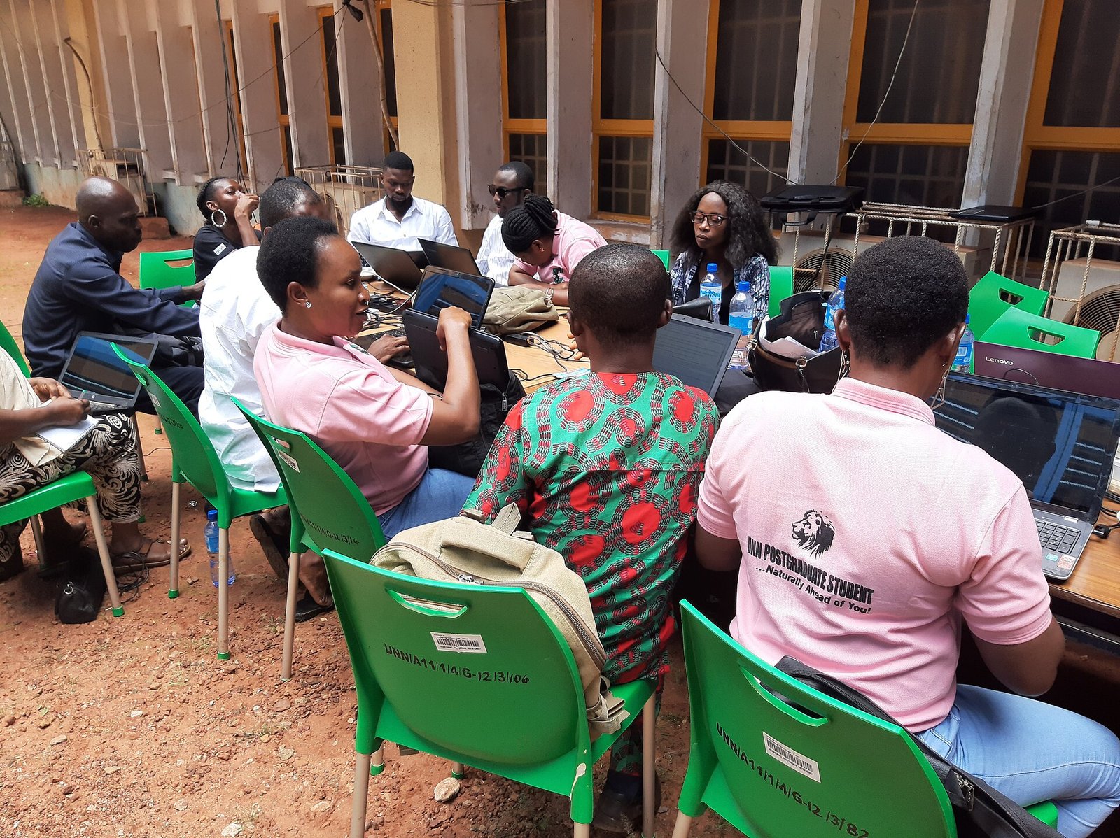 Wikipedia edit-a-thon workshop, University of Nigeria, Nsukka — photo by Ngozi osadebe (Wikimedia Commons, CC BY-SA 4.0)